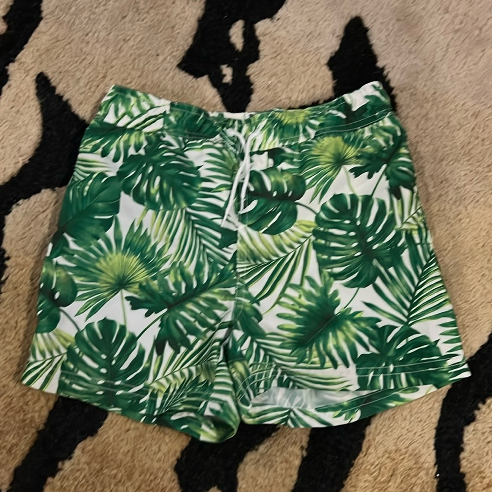 Janie and Jack boys swim trunks, size 6